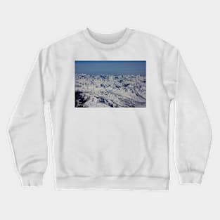 Swiss Alps IX. Aerial 2010 Crewneck Sweatshirt